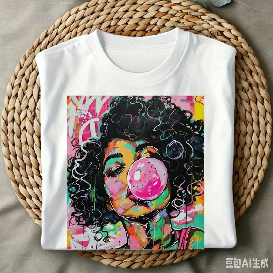 Summer Clothing Trends 2025 Women'S - Koszulka damska z grafiką: Funky Weekend