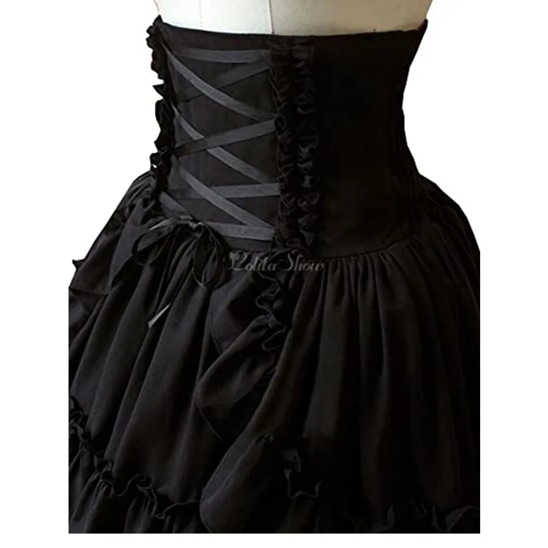 Summer Victorian Clothing - Damska spódnica w stylu wiktoriańskim, średniowieczna,