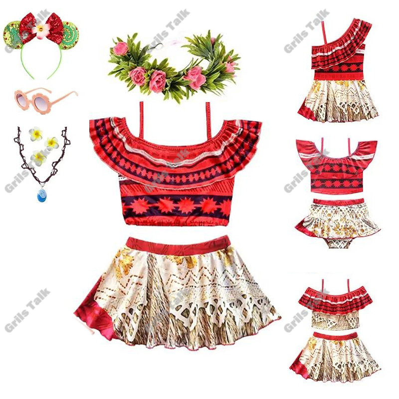 Summer Clothing Set For Girls - Letni Strój Kąpielowy dla Dziewczynki, Kostium