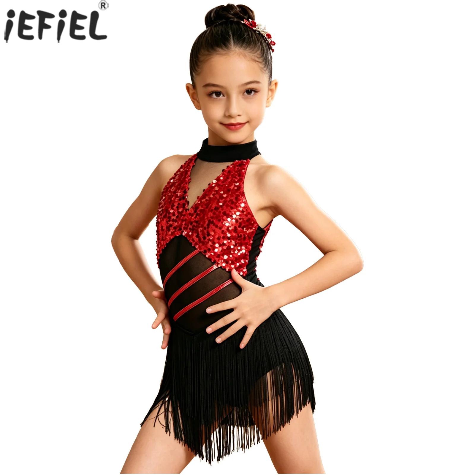 Summer Clothing Set For Girls - Dziecięcy strój do tańca latynoamerykańskiego dla