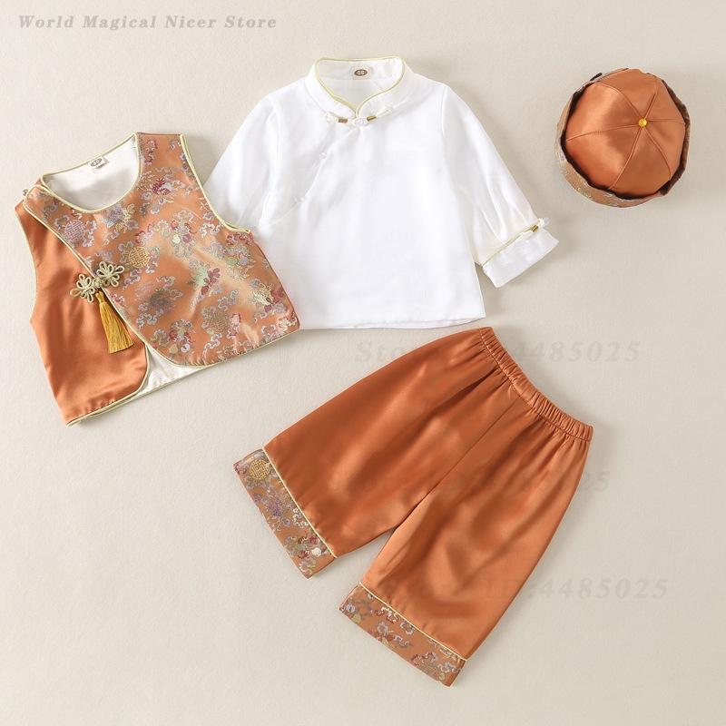 Wiosenno-letni strój Tang dla  – Summer Clothing Baby Boy recenzja i cena
