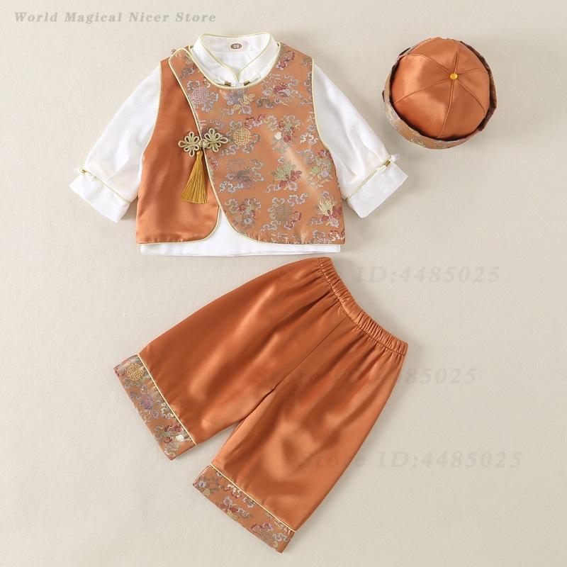 Wiosenno-letni strój Tang dla  – Summer Clothing Baby Boy recenzja i cena