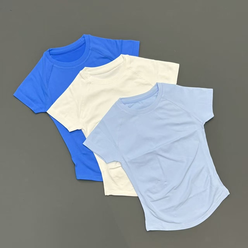 Krótki rękaw, bezszwowa koszul – Summer Yoga Clothing recenzja i cena