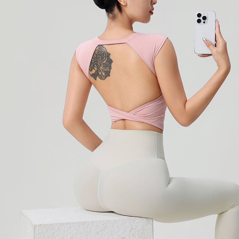 Damska odzież fitness bez plec – Summer Yoga Clothing recenzja i cena
