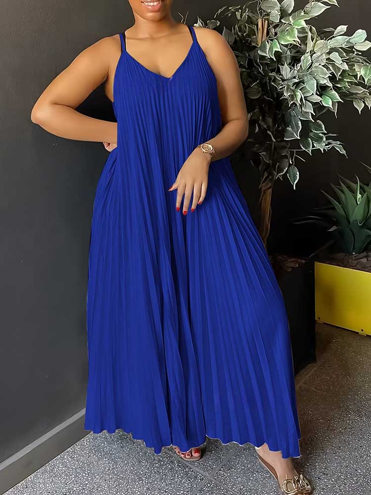 Letnia damska sukienka bez ręk – Summer Clothing For Older Women recenzja i cena