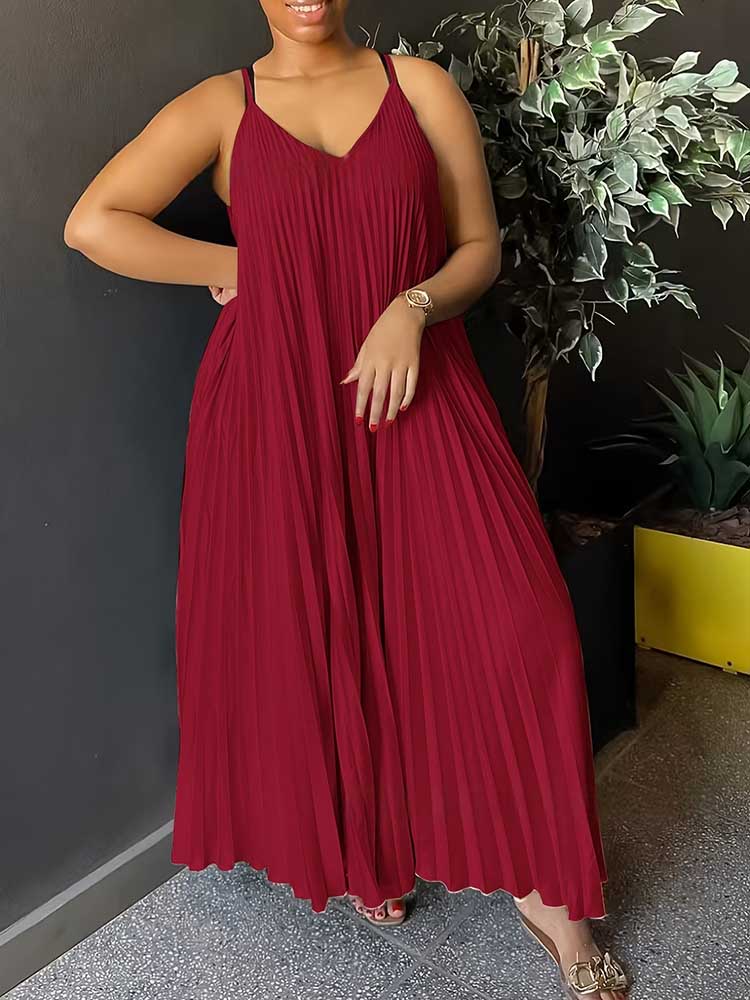 Letnia damska sukienka bez ręk – Summer Clothing For Older Women recenzja i cena
