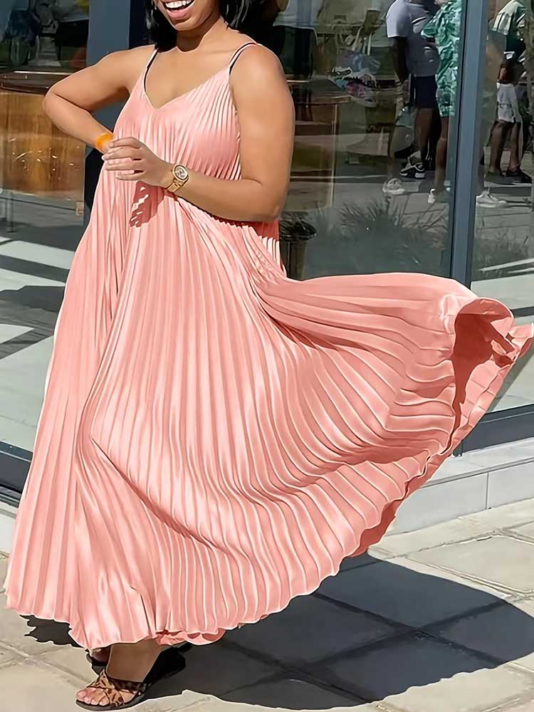 Letnia damska sukienka bez ręk – Summer Clothing For Older Women recenzja i cena