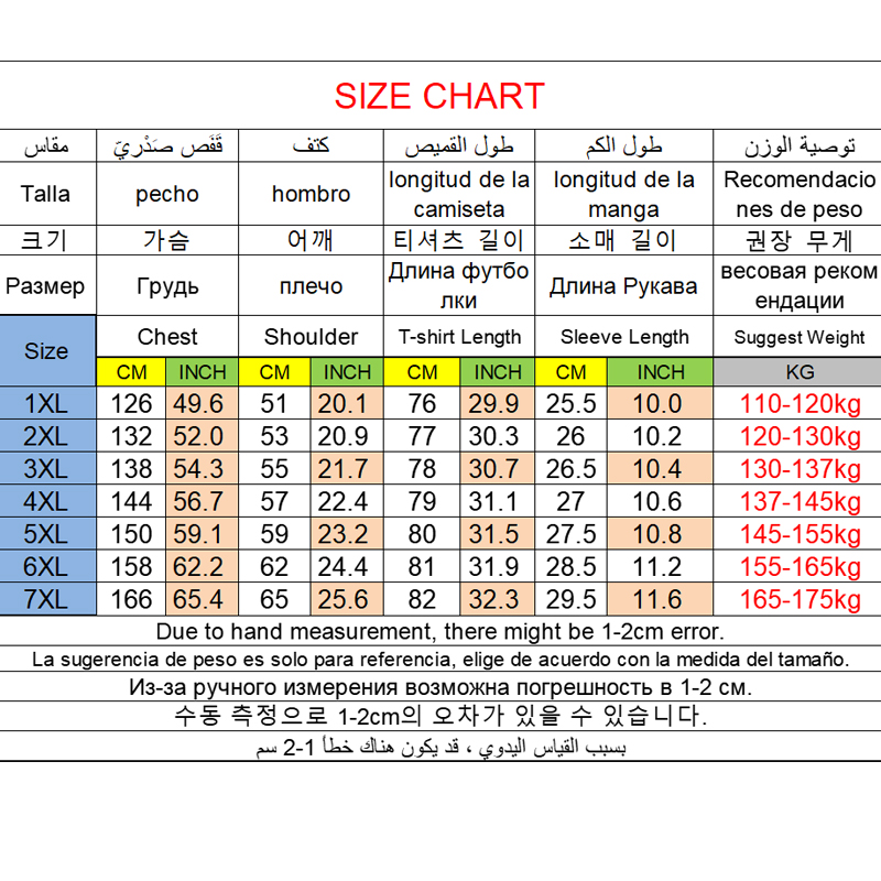 Męska koszulka plus size 5XL 6 – Summer Clothing Plus recenzja i cena