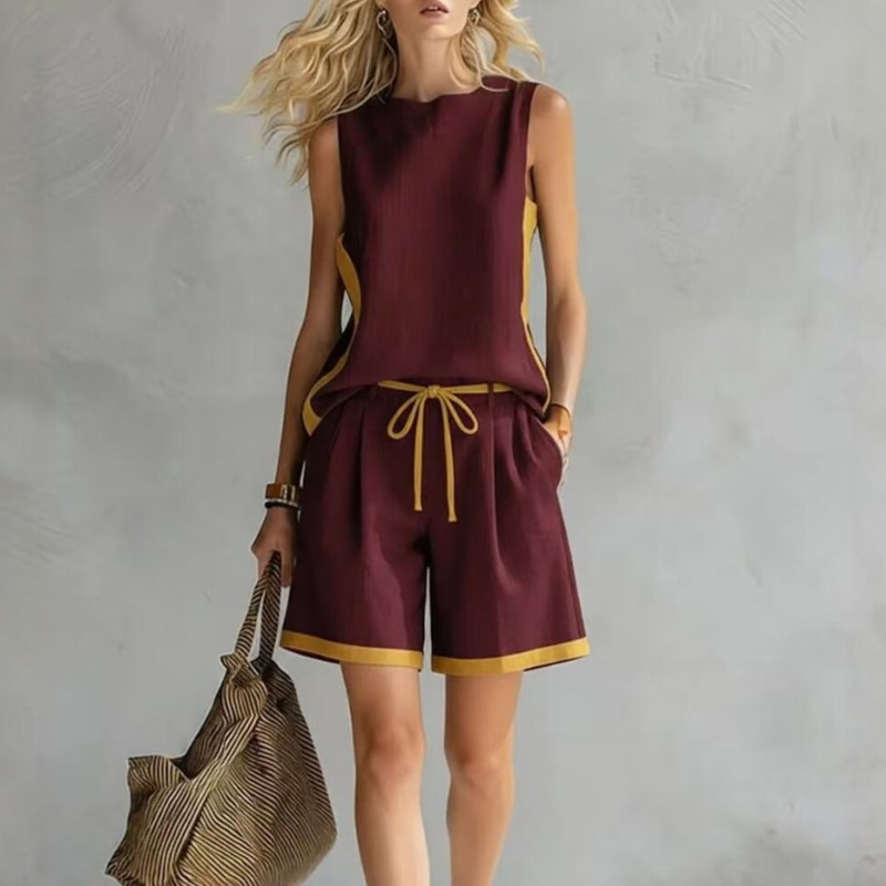 Letni komplet damski 2026: bez – Summer Clothing Set For Girls recenzja i cena