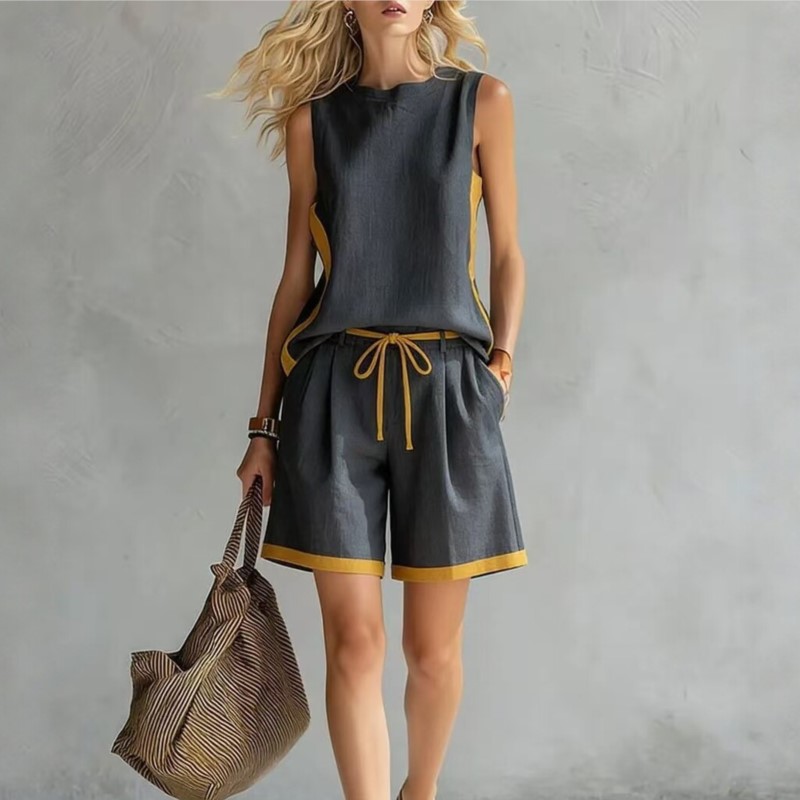 Letni komplet damski 2026: bez – Summer Clothing Set For Girls recenzja i cena