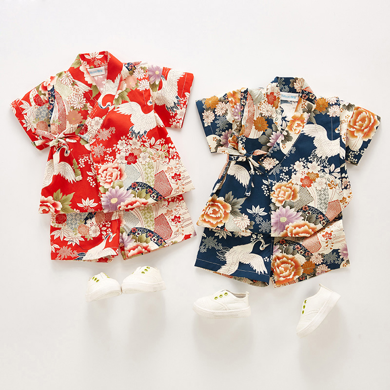 Letnie ubrania yukata dla dzie – Summer Clothing Baby Boy recenzja i cena