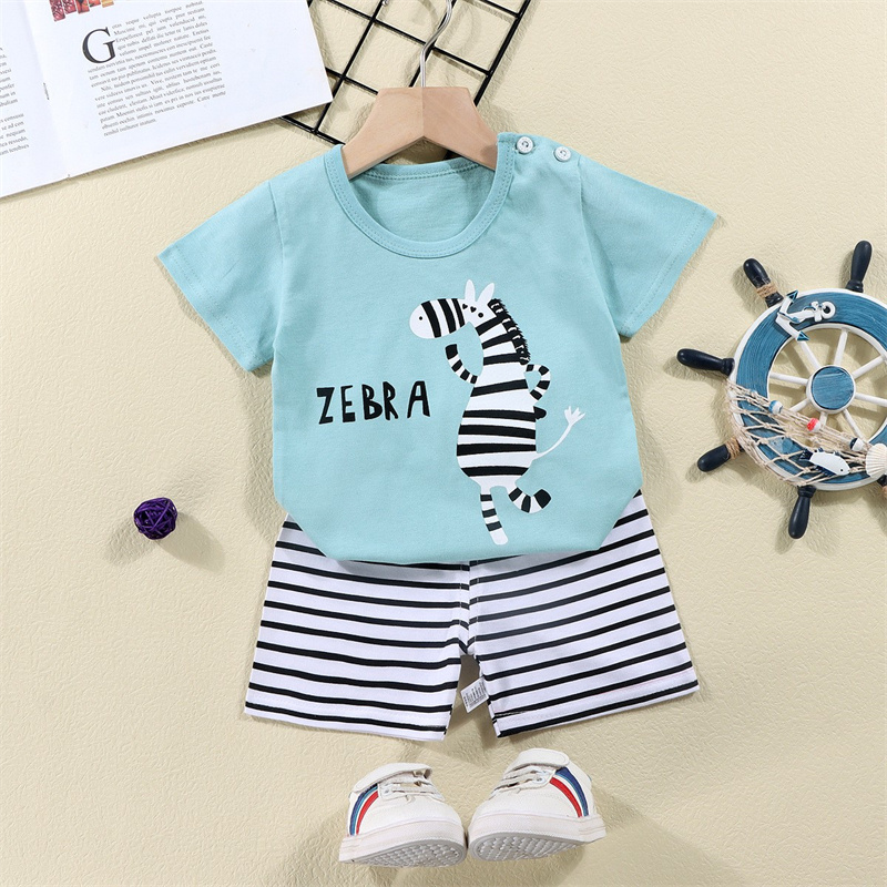 Bawełniane koszulki + spodenki – Summer Clothing Baby Boy recenzja i cena