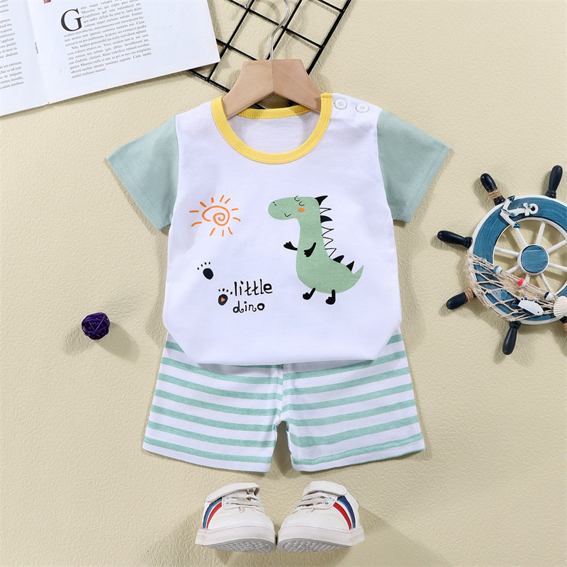 Bawełniane koszulki + spodenki – Summer Clothing Baby Boy recenzja i cena