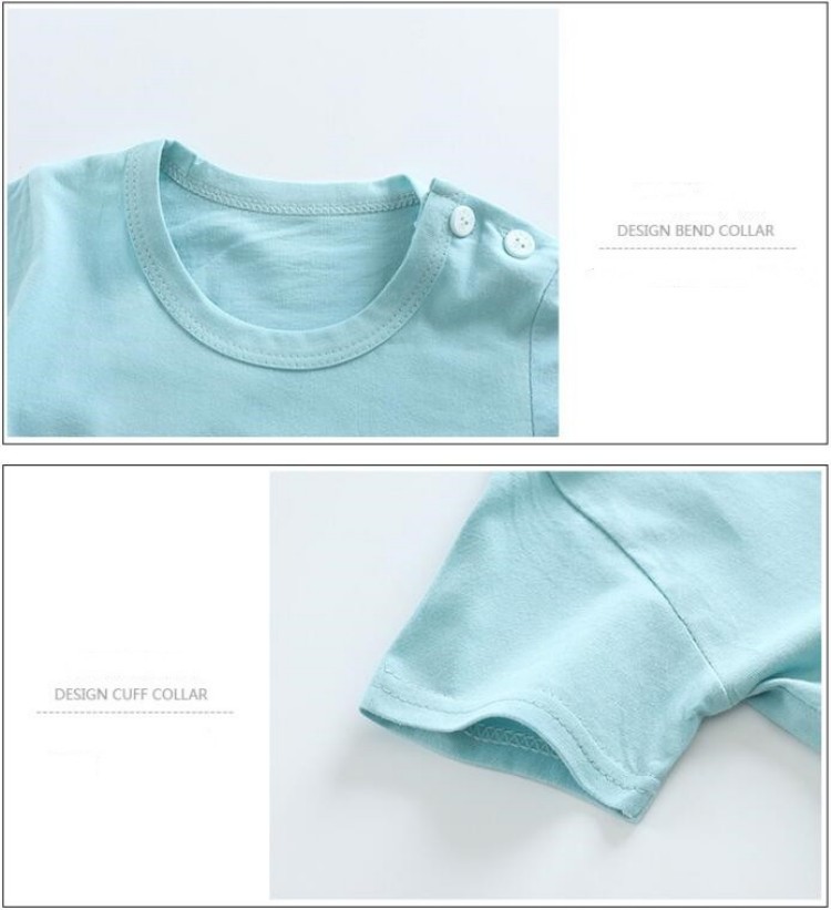 Bawełniane koszulki + spodenki – Summer Clothing Baby Boy recenzja i cena
