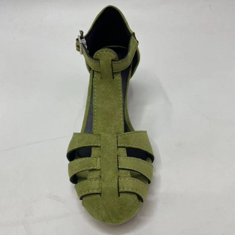 Damskie zielone zamszowe sanda – Summer Clothing Items recenzja i cena