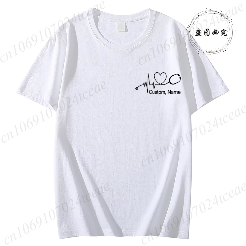 Koszulka pielęgniarska z własn – Summer Clothing Name recenzja i cena