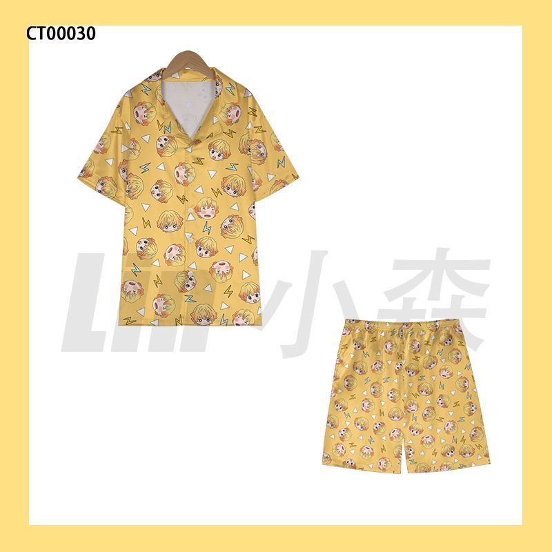 Letni Uroczy Zestaw Piżamowy D – Summer Clothing For Teens recenzja i cena