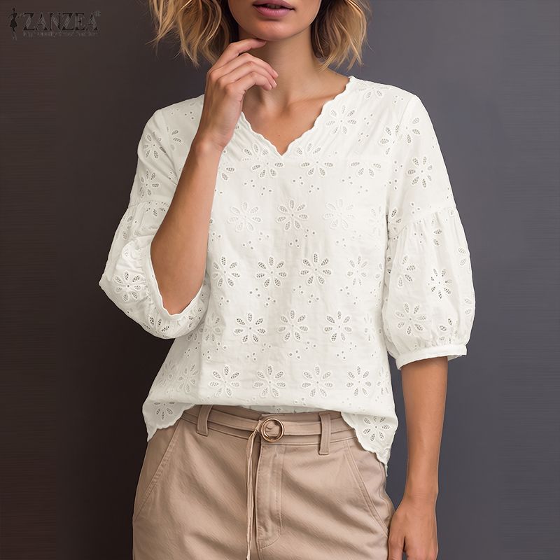 ZANZEA 2026 Bluzki damskie z h – Summer Clothing Wear recenzja i cena