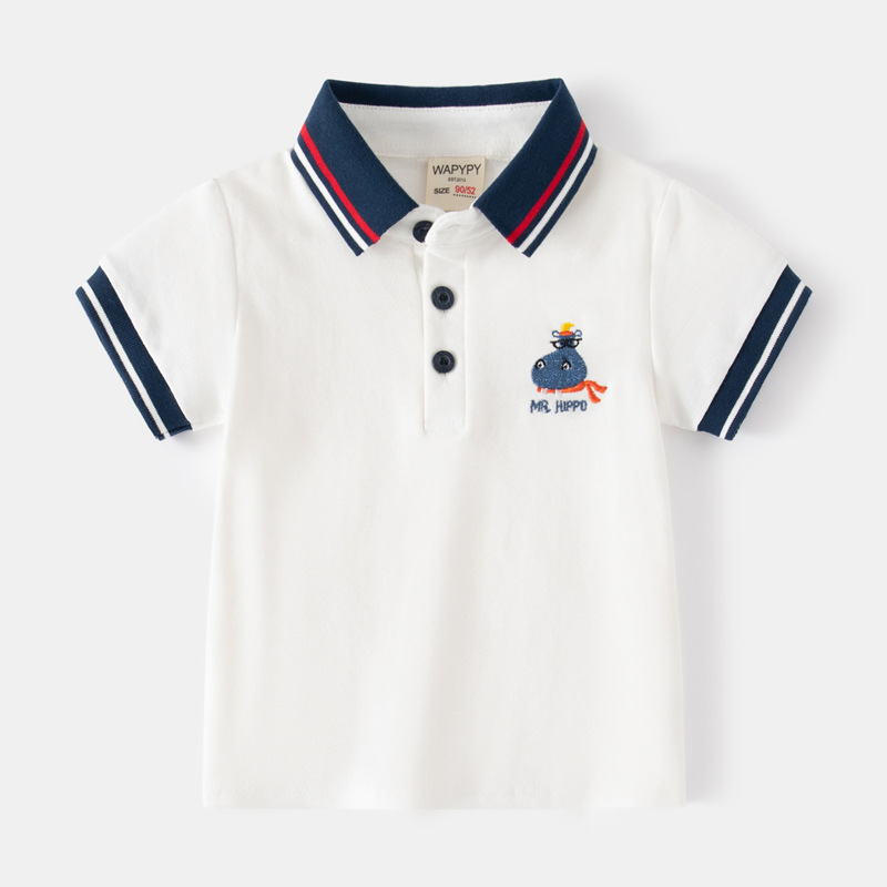 Baby Boy Toddler Polo Shirts f – Summer Clothing Baby Boy recenzja i cena