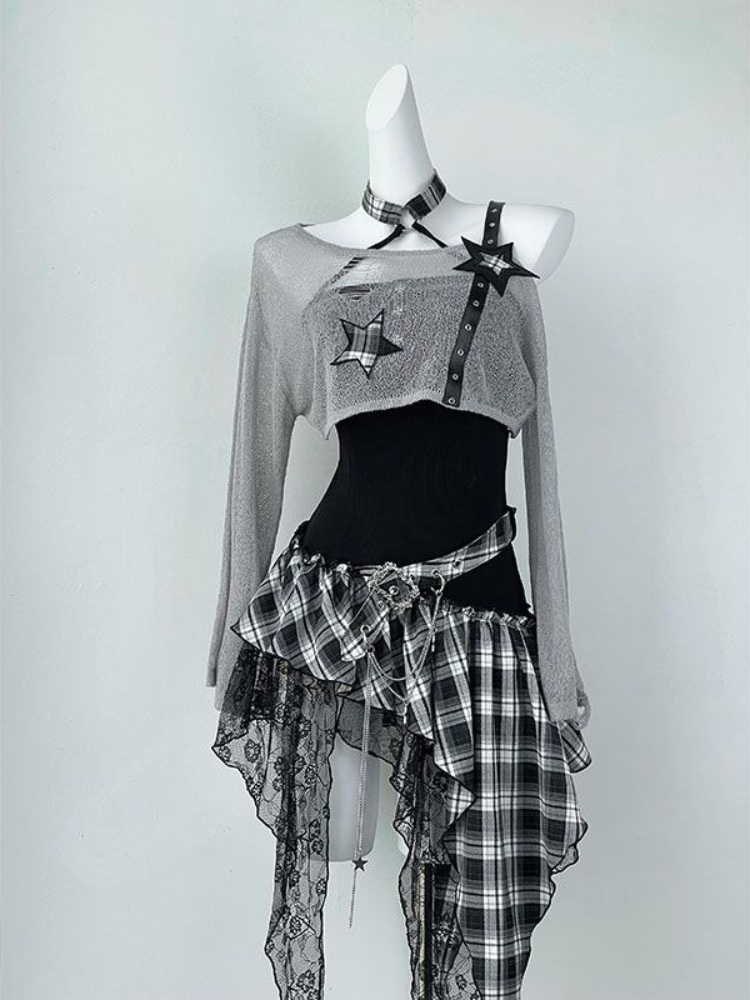 2000s Y2K Spicy Girl Design Ir – Summer Clothing Set For Girls recenzja i cena