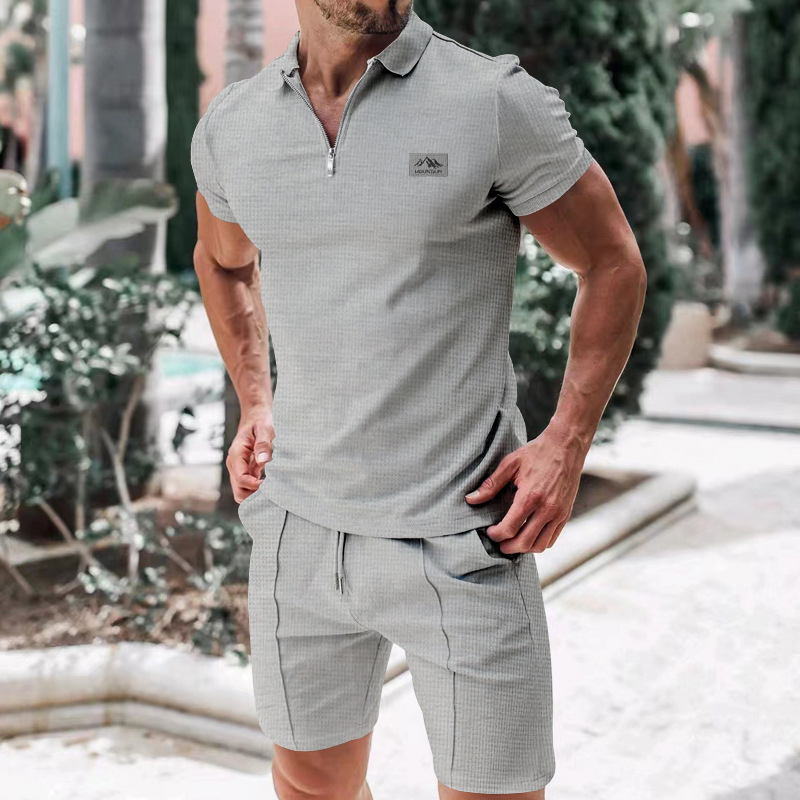 Nowy męski zestaw garniturowy  – Summer Clothing Items recenzja i cena