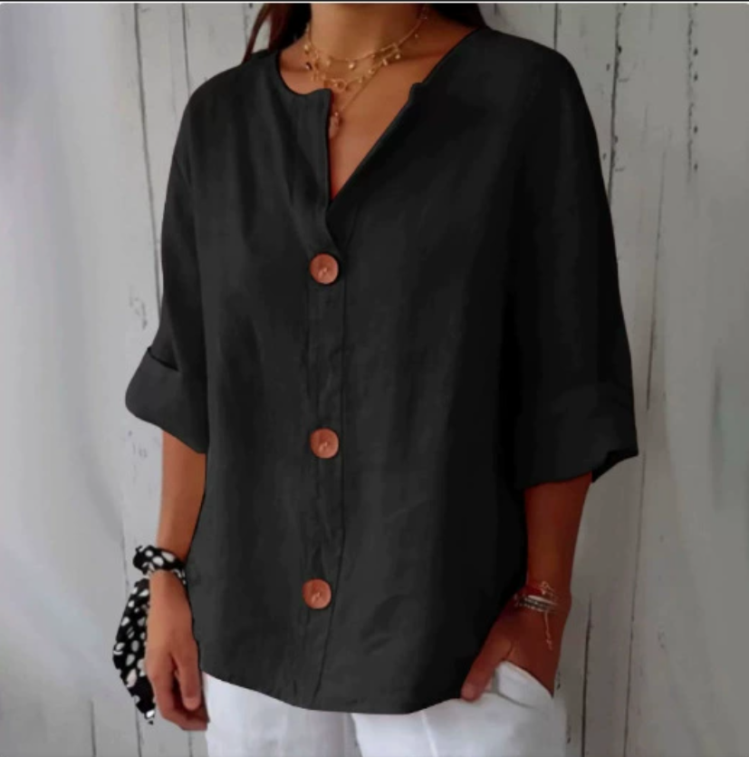 Luźne koszule i bluzki plus si – Summer Clothing Plus recenzja i cena