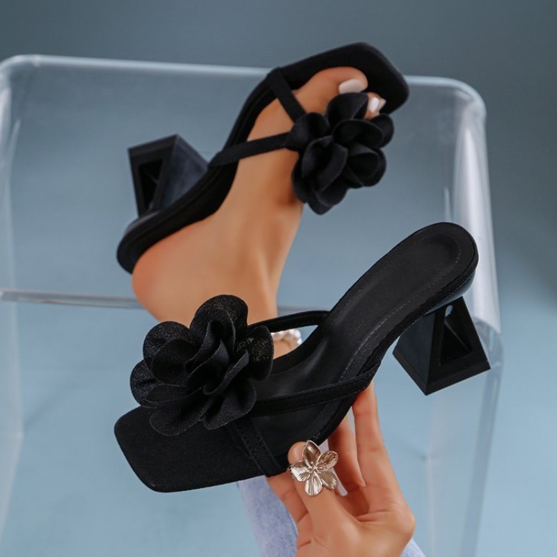 Damskie sandały z kwiatowym de – Summer Clothing Items recenzja i cena