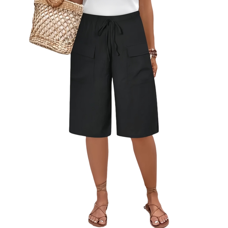 Damskie szorty plus size 1XL-5 – Summer Clothing Plus recenzja i cena