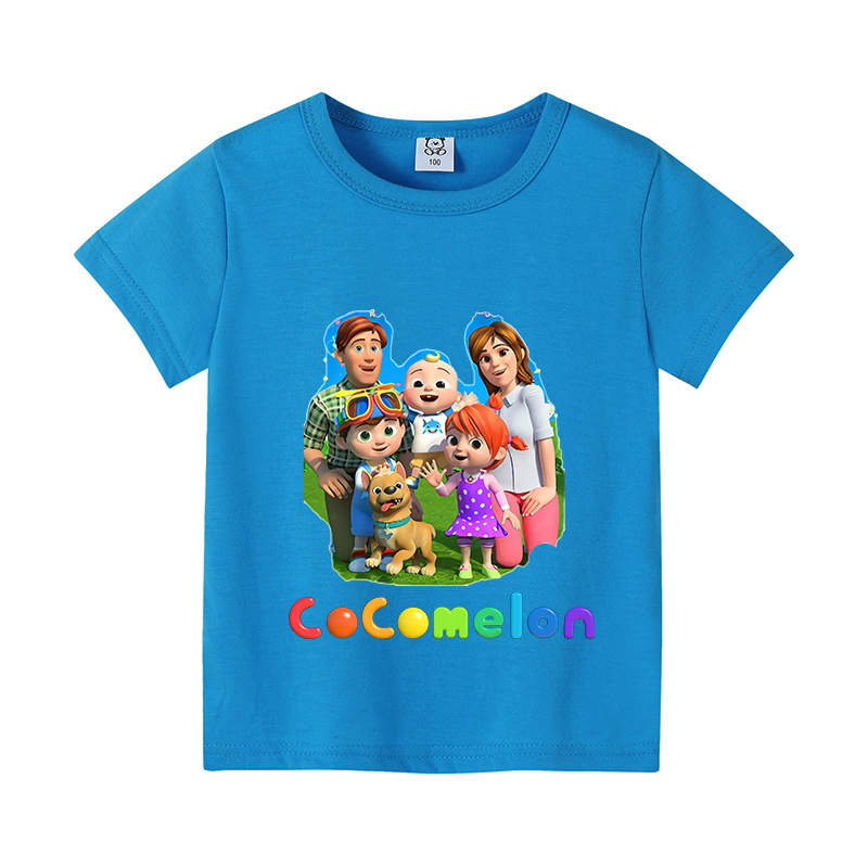 Koszulki dziecięce Cocomelon,  – Summer Clothing Baby Boy recenzja i cena