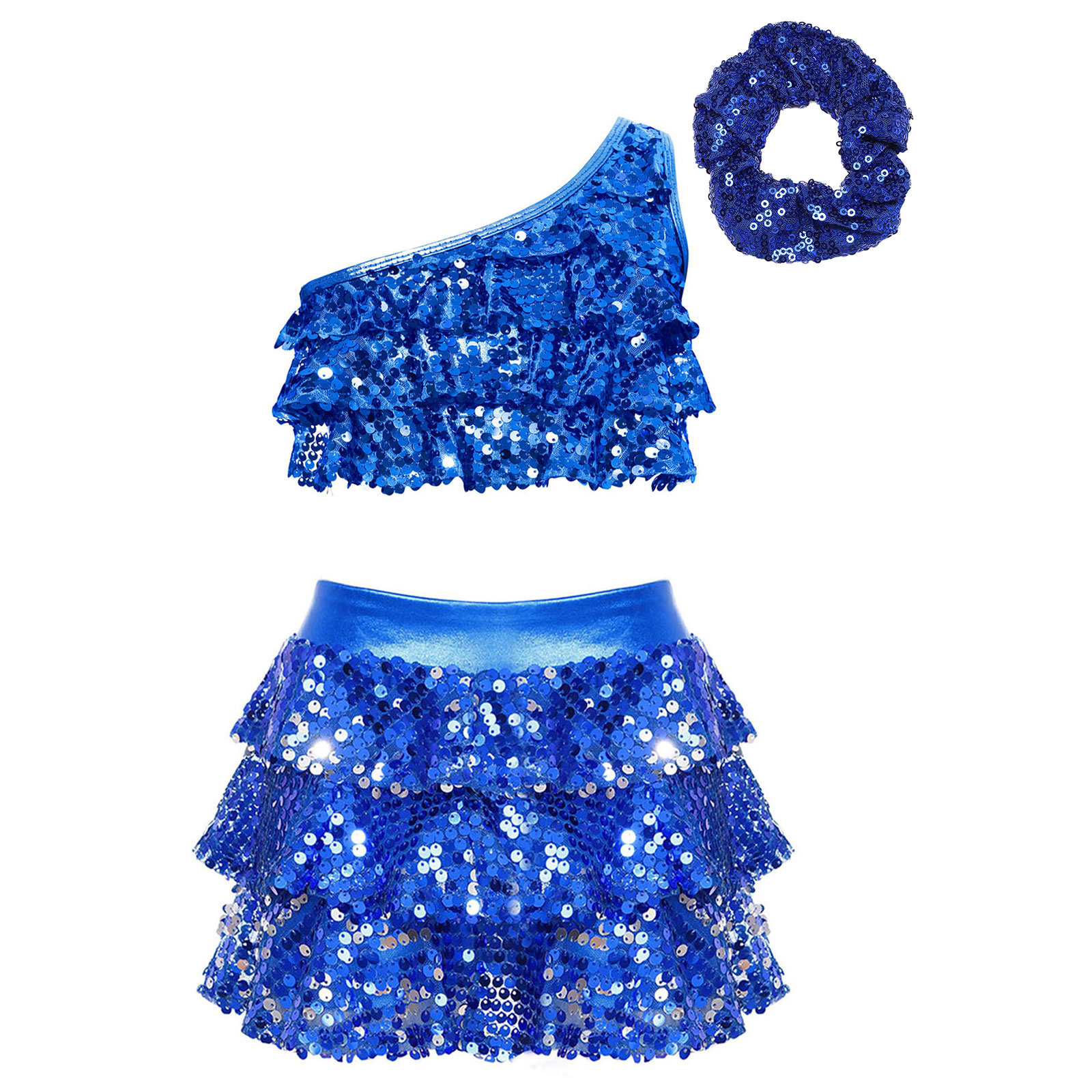 Dziecięcy Dziewczęcy Błyszcząc – Summer Clothing Set For Girls recenzja i cena
