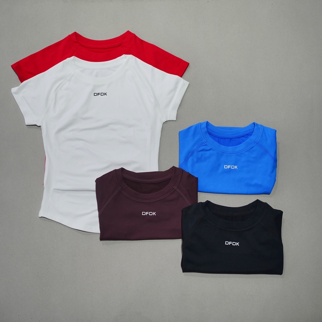 DFDK Damska oddychająca koszul – Summer Yoga Clothing recenzja i cena