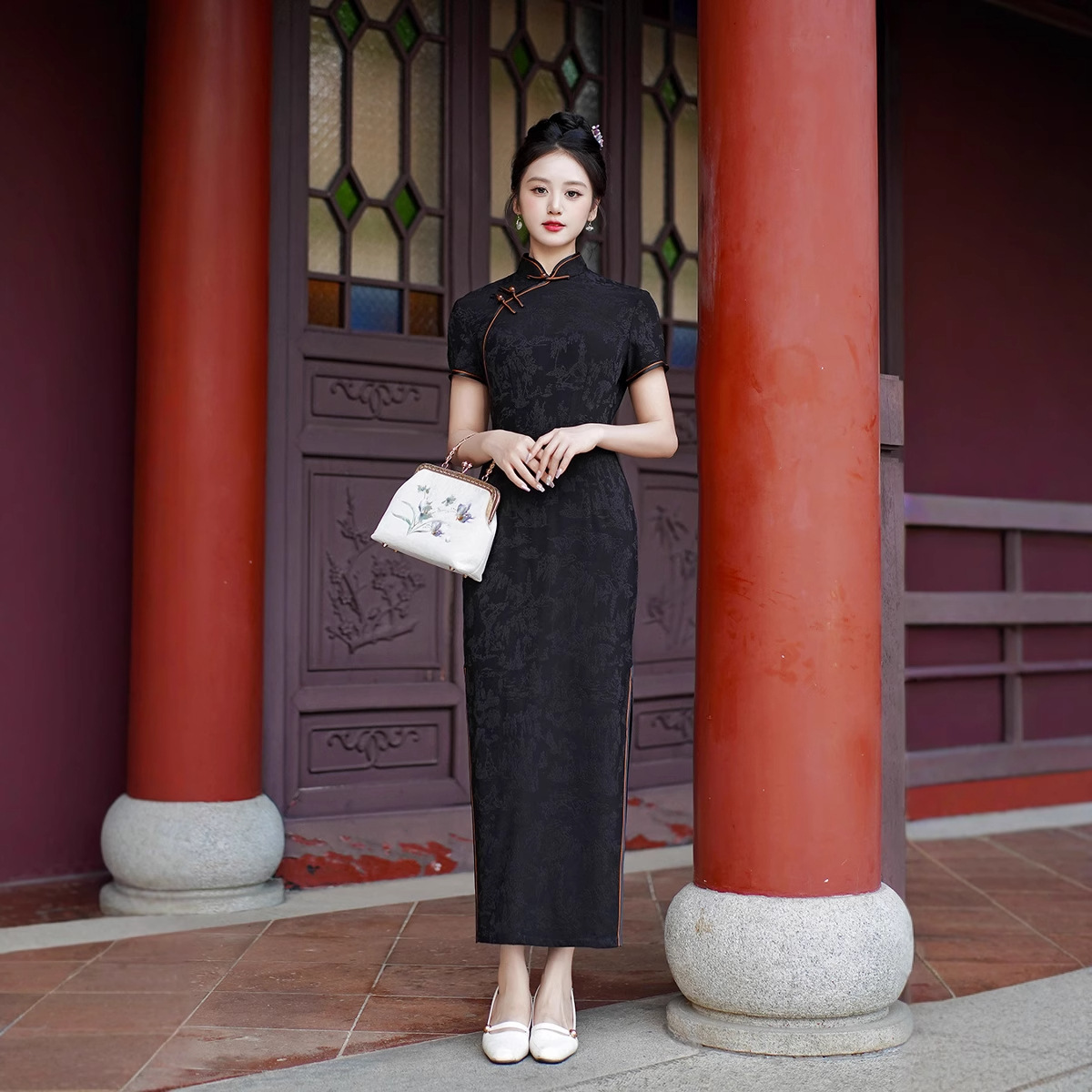 Nowa długa sukienka Cheongsam, – Summer Clothes recenzja i cena
